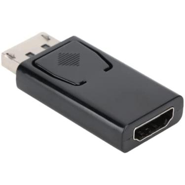 Imagem de 01 02 015 Conversores DP de porta de exibição, adaptador DP ABS de transmissão de áudio digital para PC Laptop