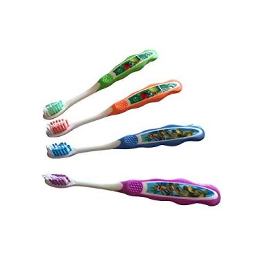 Imagem de Escova de dentes de cerdas macias de higiene bucal dental premium, cores sortidas – Caixa com 72 peças | Certificado CE (ISO 9001), Children