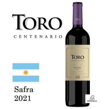 Imagem de Vinho Argentino Tinto Toro Centenário Malbec 750ml 01 Und.