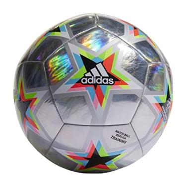 Imagem de Unissex-Adulto UCL Training Hologram Foil Bola de São Petersburgo Multicolorida/Branca/Ciano Brilhante/Preto 5