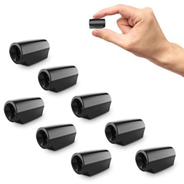 Imagem de Elook Dispositivo de apitos de aviso de veado para carro, Save Deer Whistle Deer Horns com fita dupla face acrílica atualizada, tamanho mini (patente registrada) (embalagem com 8)