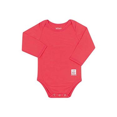 Imagem de Body para Bebê com Proteção Solar UV 50+ Manga Longa Orange Vitho