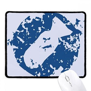 Imagem de Mousepad com estampa de ilustração e design de símbolo, tapete de borracha para jogos