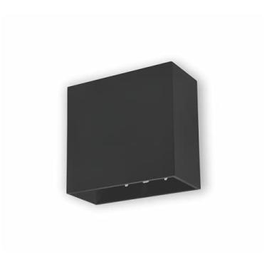 Imagem de ARANDELA IBIS LED POLICARBONATO SOBREPOR 4W 6500K PRETA AUTOVOLT