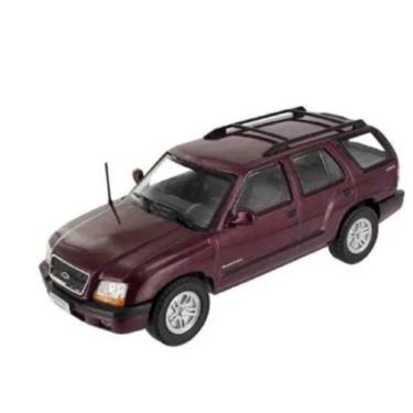 Imagem de Miniatura Carro Blazer 2002 Borgonha Ed 116 Brazer antiga