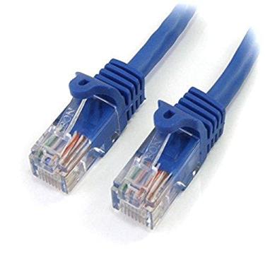 Imagem de - Cabo de conexão - RJ-45 (M) - RJ-45 (M) - 15,3 m - UTP - (CAT 5e) - azul