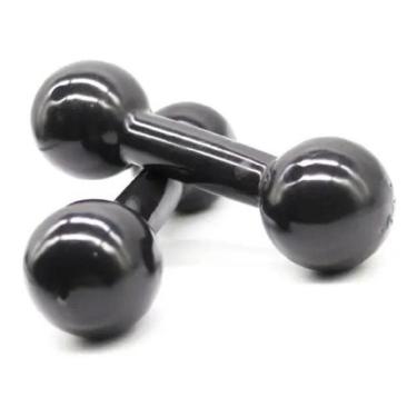 Imagem de Par De Halteres Emborrachado Par De 5 Kg