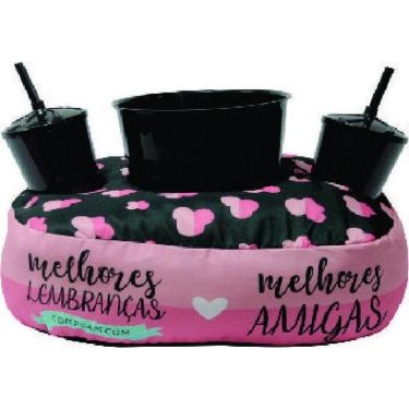 Imagem de Almofada Porta Pipoca 34 X30 X12 Cm Amigas