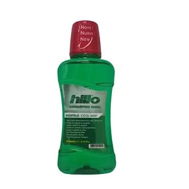 Imagem de Enxaguante Bucal Hortelã Antisséptico 250ml Hillo, Sem Álcool e Sem Flúor