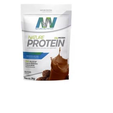 Imagem de Whey Nature Protein 2Kg Refil Concentrado Premium - Zero Açucar -  Nat