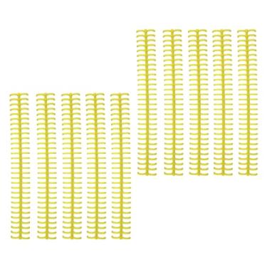 Imagem de Espirais de Ligação, 10 PCS 30 Furos Fios de Ligação Espirais Bobinas Anéis de Ligação de Plástico Pente de Ligação para Fabricante de Cadernos de Escritório Escolar, Espinhos