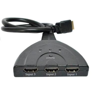 Imagem de Chaveador HDMI com 3 Entradas