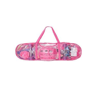 Imagem de Skate Fashion Rosa Com Acessórios - Fenix Skr-0031S