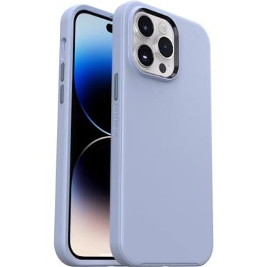 Imagem de OtterBox Capa para iPhone 14 Pro Max (apenas) Symmetry Series+ - Bluebell - Ultralegre - Encaixa-se ao MagSafe - Bordas elevadas protegem a câmera e a tela - Embalagem sem varejo