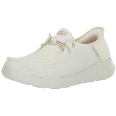 Imagem de Skechers Tênis masculino casual Go Walk Max Beach, Off-white, 43