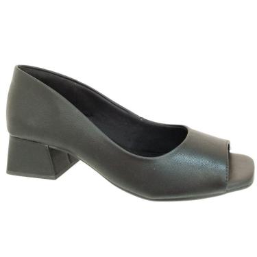 Imagem de Salto Feminino Scarpin Bebece Napa Bico Aberto T5267-338