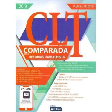 Imagem de Clt - Comparada Com a Reforma Trabalhista - 01Ed/19
