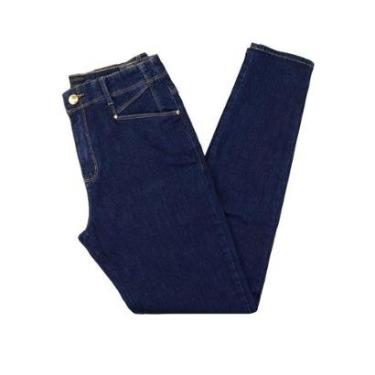 Imagem de Calça Feminina Lado Avesso Jeans Jegging - L1220-Feminino
