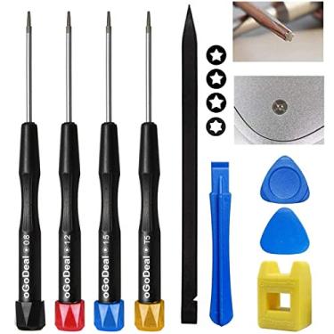 Imagem de oGoDeal Chave de fenda Pentalobe P2 P5 P6, estrela de 5 pontas, 0,8 mm, 1,2 mm e 1,5 mm, T5 Trox, chave de fenda para Apple, iPhone, MacBook Pro e Air e Retina e ferramenta de reparo