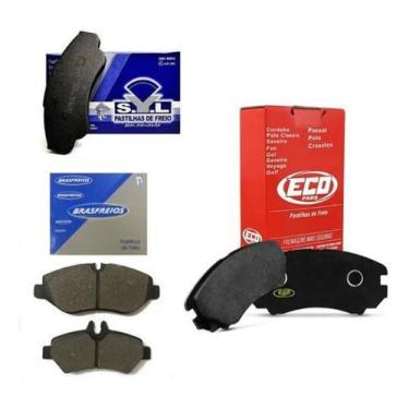 Imagem de Pastilha Freio Dianteiro Fusca 1500 1600 70 71 72 73 A 86 87 - Ecopads