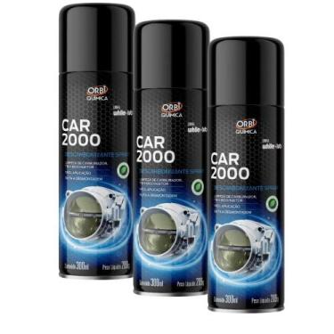 Imagem de Kit 3 Descarbonizante Limpa Tbi, Bico Injetor E Carburador Car 2000 Or