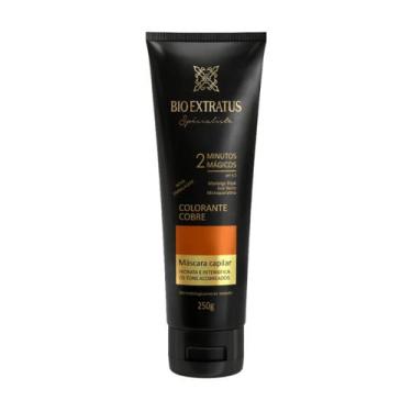 Imagem de Mascara colorante cobre reaviva a cor e trata 250 gr - BIOEXTRATUS
