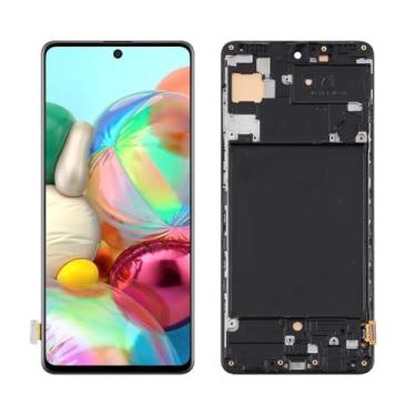 Imagem de Tela Display Lcd Touch Screen Frontal Para A71 Com Aro