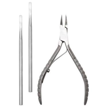 Imagem de Kit podologia 2un bisturi nuclear 1un alicate desencravador - MARCO BO