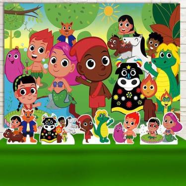 Imagem de Kit Festa Rubi Turma do Folclore - IMPAKTO VISUAL