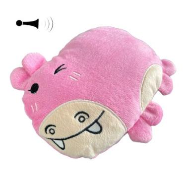 Imagem de Brinquedo Pelúcia Pet Interativo Antiestresse Apito Cachorro - 123 Úti
