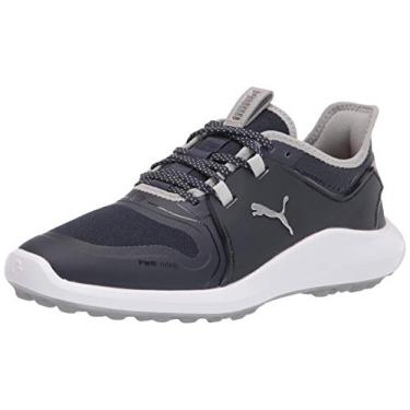 Imagem de PUMA Tênis de golfe feminino Ignite Fasten8, Blazer azul-marinho - prata - alto R, 41