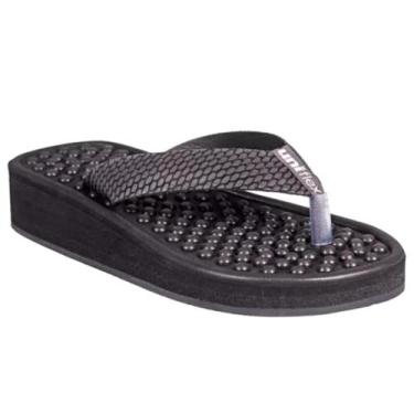 Imagem de Kit Chinelo Ortopédica Para Esporão + Bolinha  Massageadora - Uniflex,