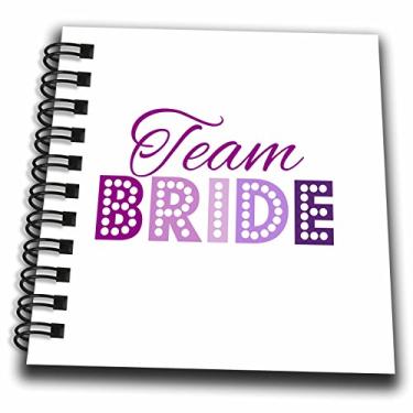 Imagem de 3dRose db_151559_3 Mini bloco de notas de festa noturna de galinha de solteira, 10 x 10 cm