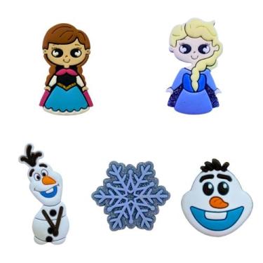 Imagem de Kit Aplique Emborrachado 20 Und Sortidos Tema Frozen - RAE