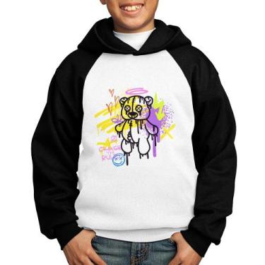 Imagem de Moletom Infantil Change the Rules - Foca na Moda, Branco, Preto, 2
