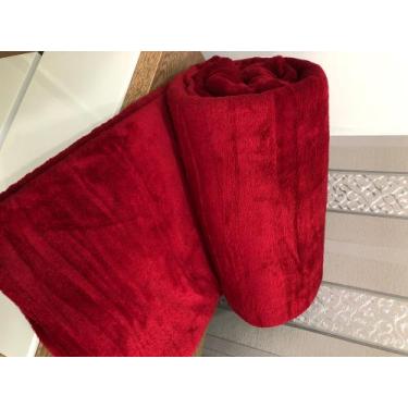 Imagem de Manta de Microfibra Antialérigca - MFF ENXOVAIS & J.F, Vermelho, QUEEN