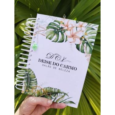 Imagem de Agenda manicure 2024 personalizada com logotipo - Produto artesanal