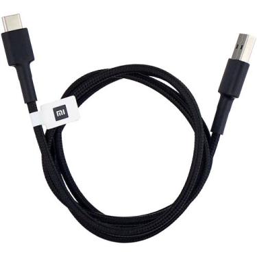 Imagem de Cabo Xiaomi Mi Braided SJX10ZM - Tipo C - 1M - Preto