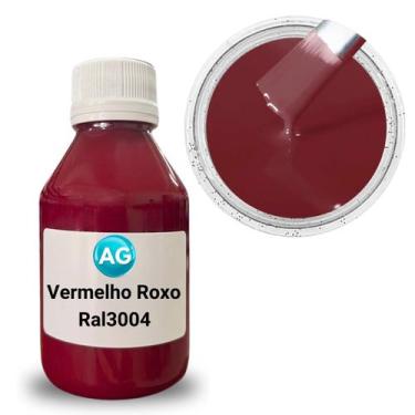 Imagem de Cor Sólida Vermelho Roxo AG - RAL3004 - Resinas ag, 10G