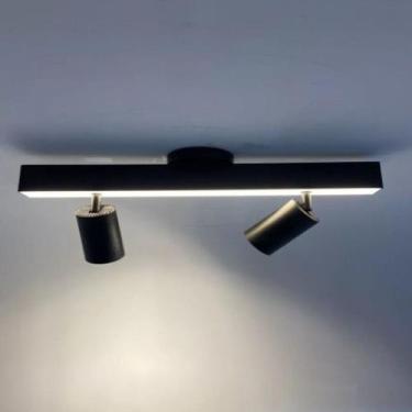 Imagem de Perfil Led Sobrepor Pontual 50cm + 2 Spots Linear Luz - REDTUN LED, Pr