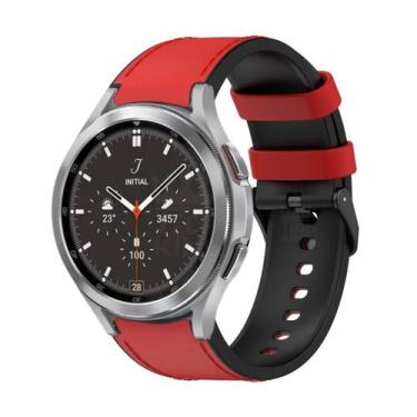 Imagem de Pulseira material sintético interior Silicone para Watch4 42mm - Genér
