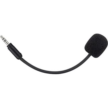 Imagem de UNCLE LIGHT Microfone de jogo de substituição para fone de ouvido Logitech G233/G433 para PS4 PS5 Xbox One PC, microfone boom removível de 3,5 mm