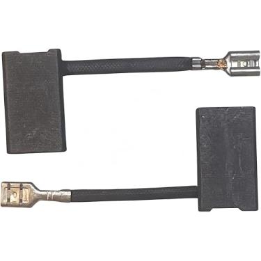 Imagem de 381028-02 substituição de escova de carbono compatível com DWS780, DW718, DW708, DW717, DW716, DW706 Serras de esquadria Serra de mesa Serra Circular - Substitui 381028-02