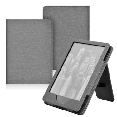 Imagem de GUKSRASO Capa com Suporte para Kindle Oasis 9ª/10ª 2017/2019 - Capa de pu DuráVel com Auto Sleep Wake, Slot para CartãO, Recurso de AlçA de MãO