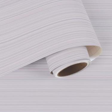 Imagem de VaryPaper Papel de parede Boho Lines Grasscloth Peel and Stick texturizado tecido de grama sintética papel de contato para armários impermeável autoadesivo vinil removível papel de parede de linho