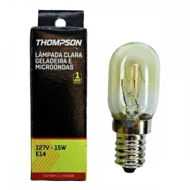 Imagem de Lampada Para Geladeira/Fogao/Lustre Thompson 15Wx127V. Clara E-14 - Ki