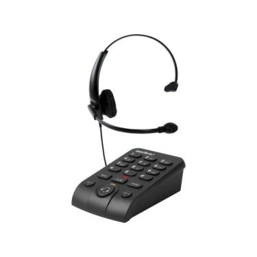 Imagem de Telefone Headset Intelbras com Base Discadora - Cancelador de Ruídos, 