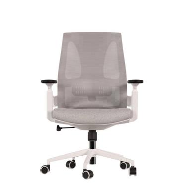 Imagem de Cadeira Elements Helene Branco/cinza Claro