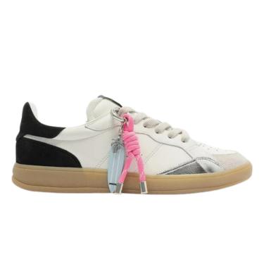 Imagem de Tenis Feminino Casual Cadarço Napp Sneak Branco Arezzo-Feminino
