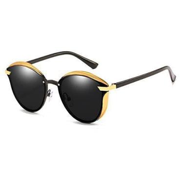 Imagem de Óculos de Sol BARCUR Estilo Gatinho Design Elegante Proteção uv400, C5